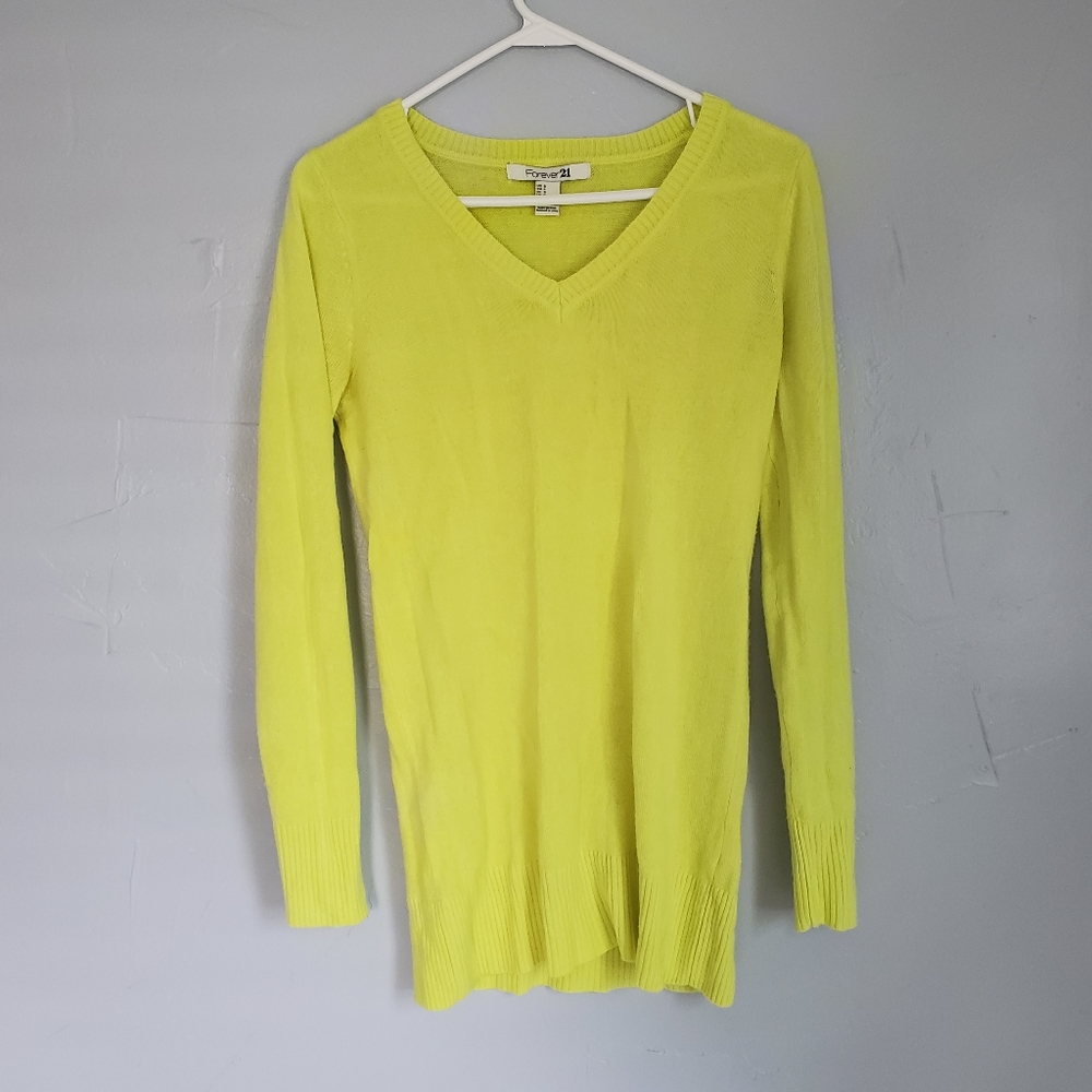 Forever 21 Yellow Sweater